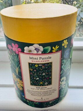 mini puzzle wildflowers